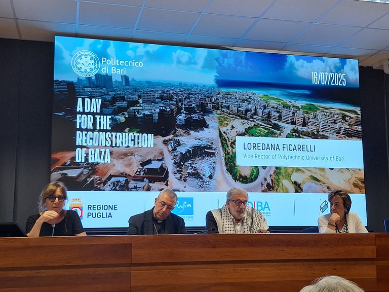 “Ricostruire Gaza, ridare speranza al mondo”