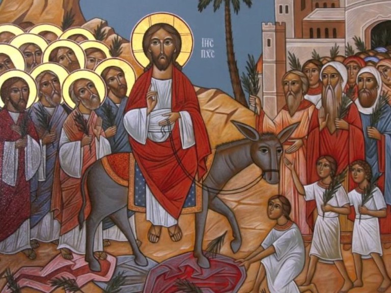 Domenica delle Palme e della Passione del Signore. La Croce è l'innesto del cielo nella terra