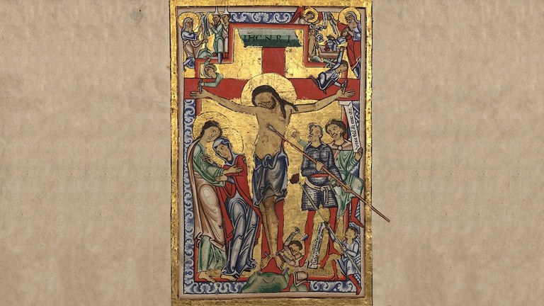 Crocifissione ROSS 181 (© Biblioteca Apostolica Vaticana)