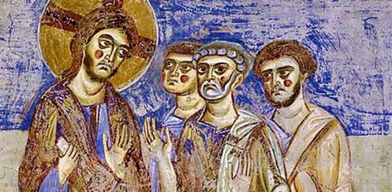 s. Angelo in Formis, Affreschi del XII secolo, Capua (CE)