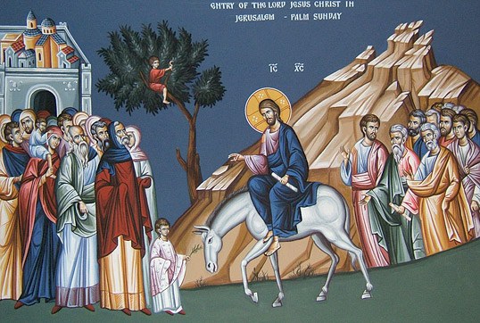 Domenica delle Palme e della Passione. I piedi di Dio percorrono la strada della storia