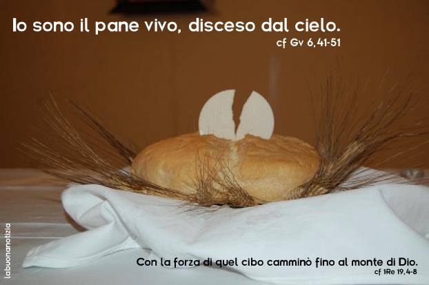 XIX Domenica del Tempo Ordinario anno B. Così Gesù è pane di vita e forza d'attrazione