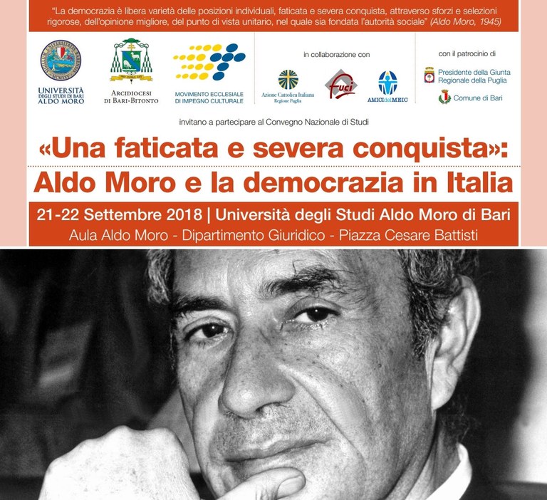 “‘Una faticata e severa conquista’: Aldo Moro e la democrazia in Italia”