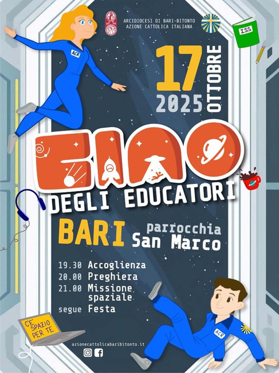 “Ciao degli Educatori” C’è spazio per te