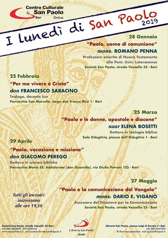 “I Lunedì di San Paolo”
