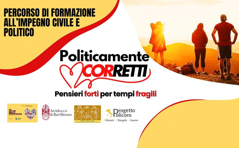 “Politicamente CorRetti: pensieri forti per tempi fragili”
