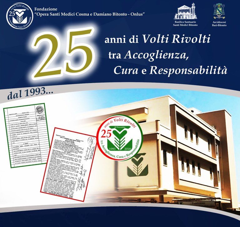"25 anni di Volti Rivolti tra Accoglienza, Cura, Responsabilità