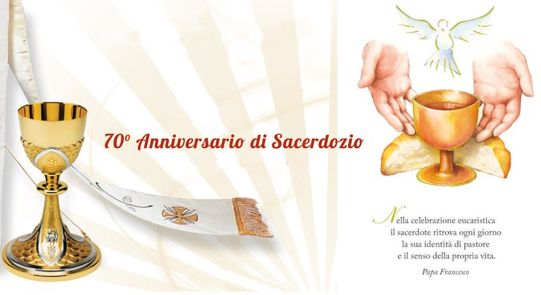 70º anniversario di sacerdozio di Don Luigi Armagno