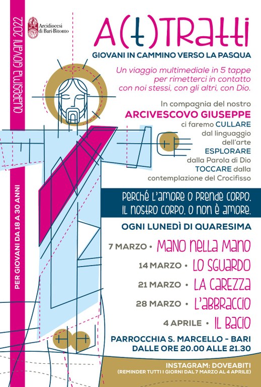 A (t) T R A T T I Giovani in cammino verso la Pasqua