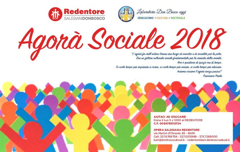 Agorà Sociale 2018