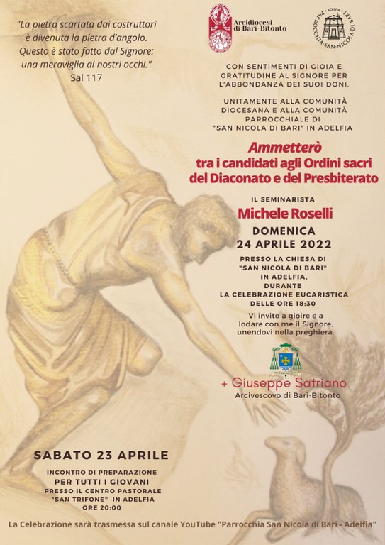 Ammissione agli Ordini Sacri