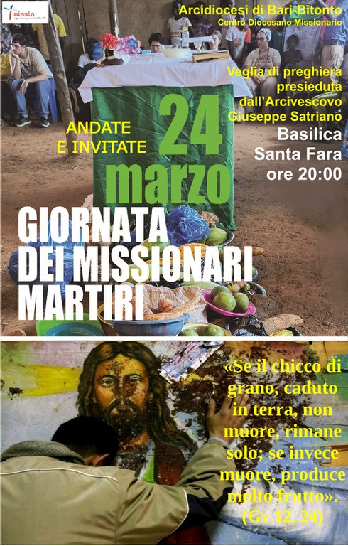 "Andate e invitate"