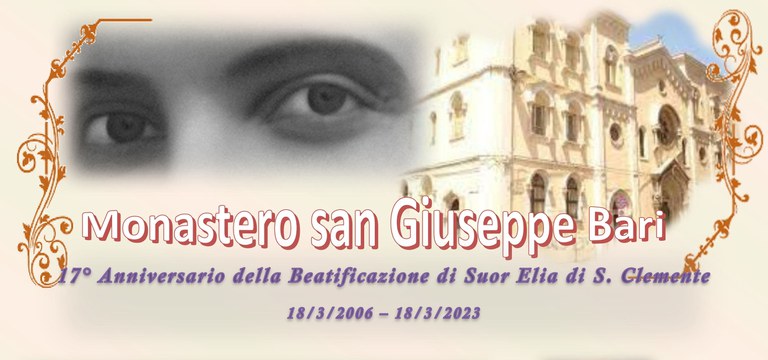Anniversario Beatificazione Suor Elia di San Clemente
