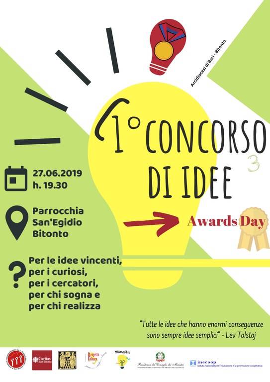 Awards Day. 1° Concorso di idee