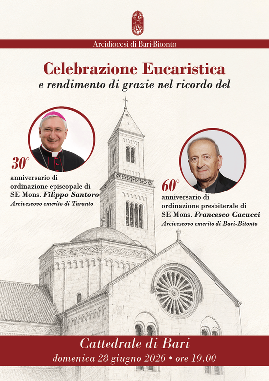 Celebrazione Eucaristica e rendimento di grazie