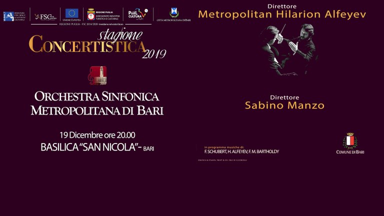 Concerto diretto da Sua Eminenza Metropolita Hilarion Alfeev
