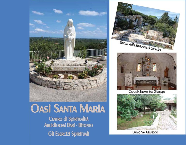 Corsi di Esercizi Spirituali all'Oasi Santa Maria 2023