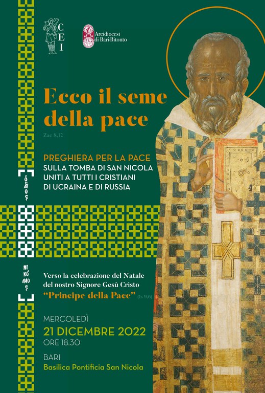 Ecco il seme della pace (Zac 8,12)