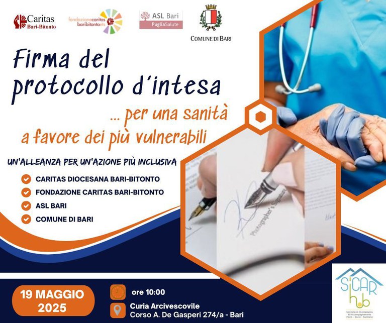Firma del protocollo d'intesa