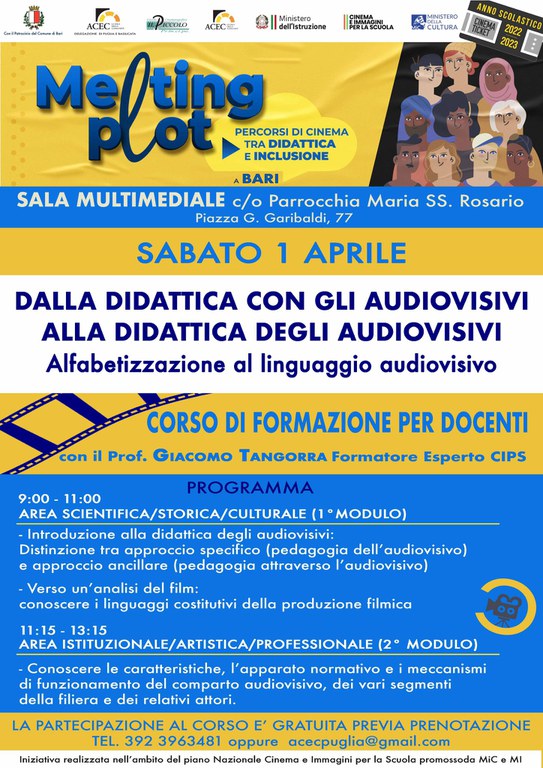 Fuori Bif&st 2023 e progetto Melting Plot