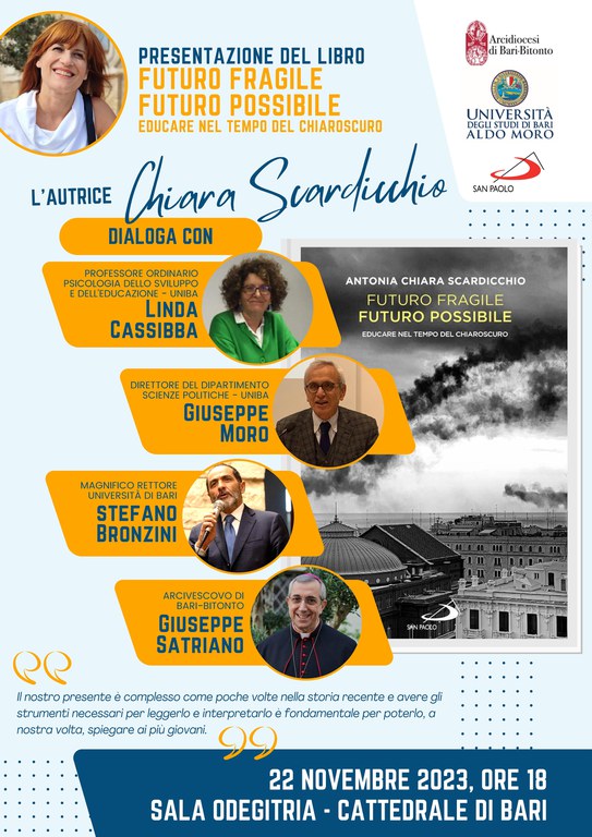 "Futuro fragile, futuro possibile. Educare nel tempo del chiaroscuro"