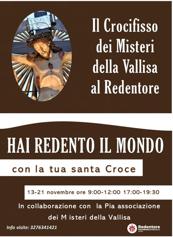 Tu Ci Hai Redento Con La Tua Croce Hai redento il mondo con la tua Santa Croce — Arcidiocesi Bari-Bitonto