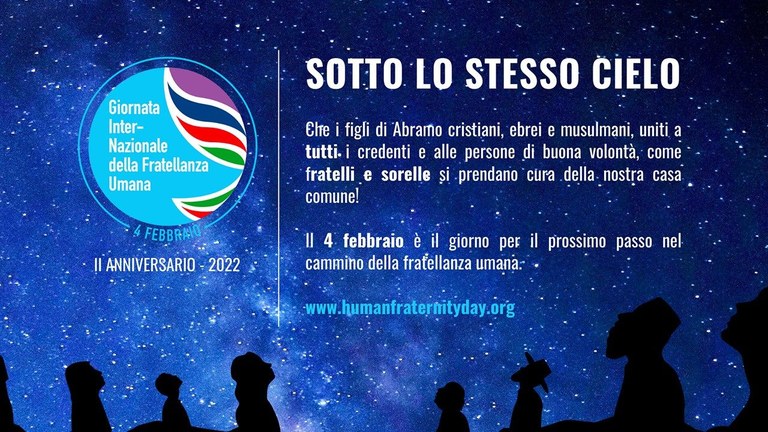 II Giornata Internazionale della Fratellanza Umana