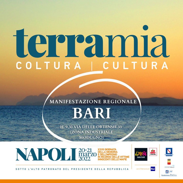 Il 21 marzo di Libera Puglia accanto alle lavoratrici e ai lavoratori della zona industriale di Bari