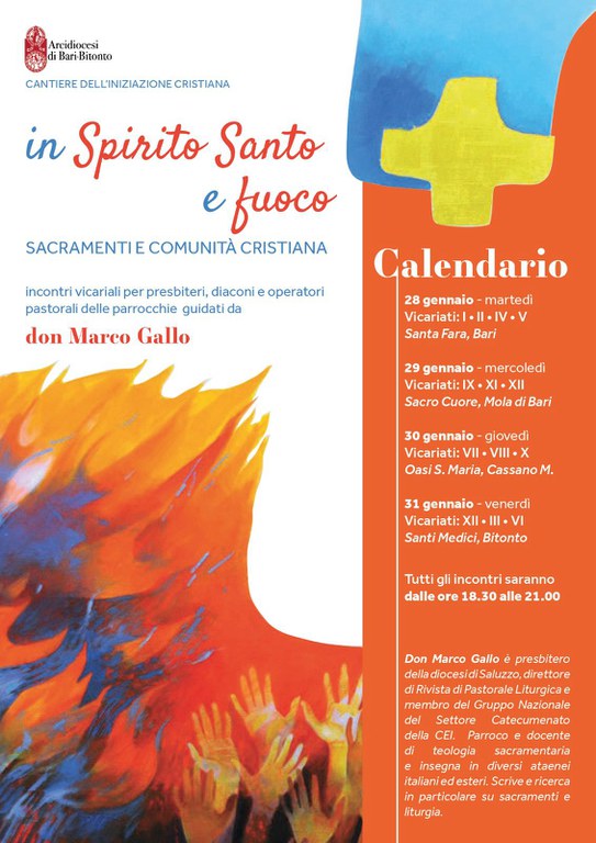 In Spirito Santo e fuoco. Sacramenti e Comunità Cristiana