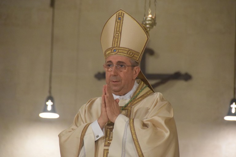L’arcivescovo Giuseppe da un anno "in cammino" con noi. Bari, 25 gennaio 2022