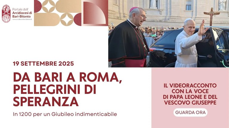 La Chiesa di Bari-Bitonto in pellegrinaggio giubilare a Roma - 19 settembre 2025