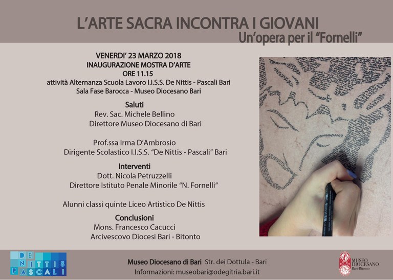 L'Arte Sacra incontra i Giovani
