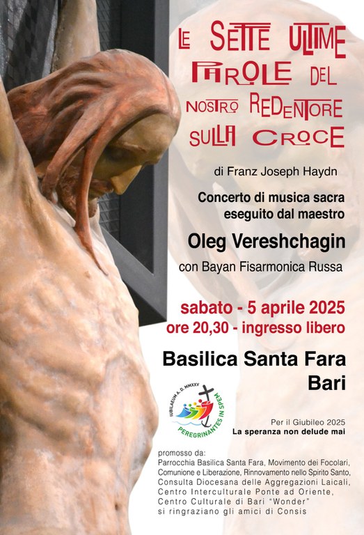 Le Sette Ultime Parole del Nostro Redentore sulla Croce