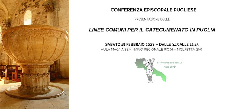 Linee comuni per il Catecumenato in Puglia