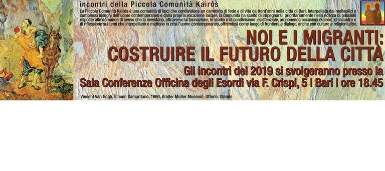Noi e i Migranti: costruire il futuro della Città