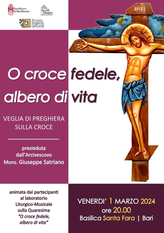 O croce fedele albero di vita