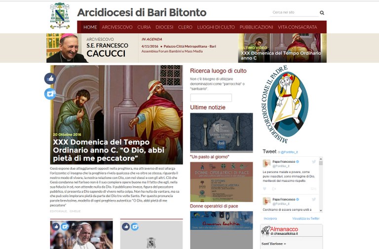 Online il nuovo Portale Diocesano