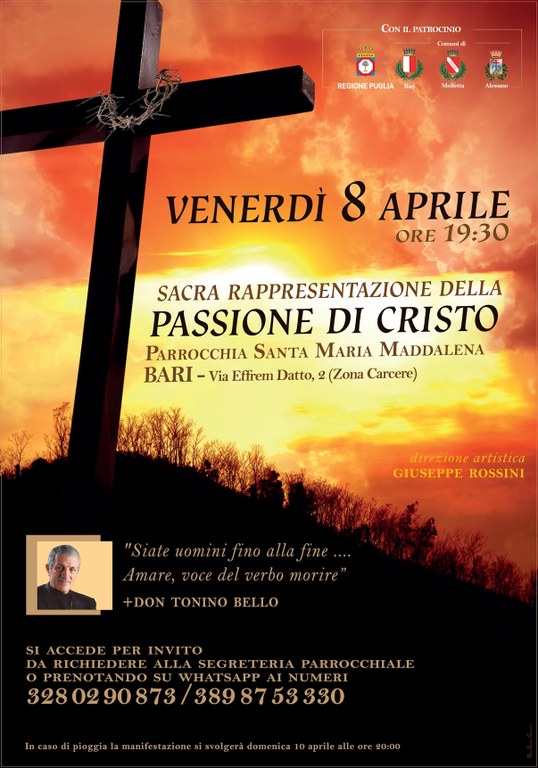 Passione vivente Città di Bari