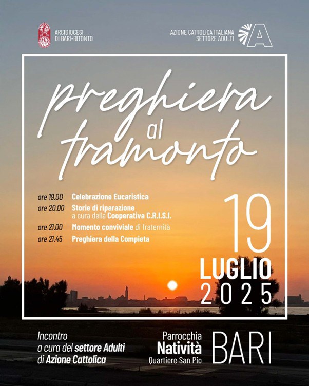 Preghiera al tramonto