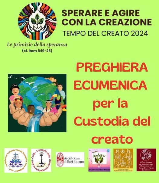 Preghiera ecumenica per la custodia del Creato