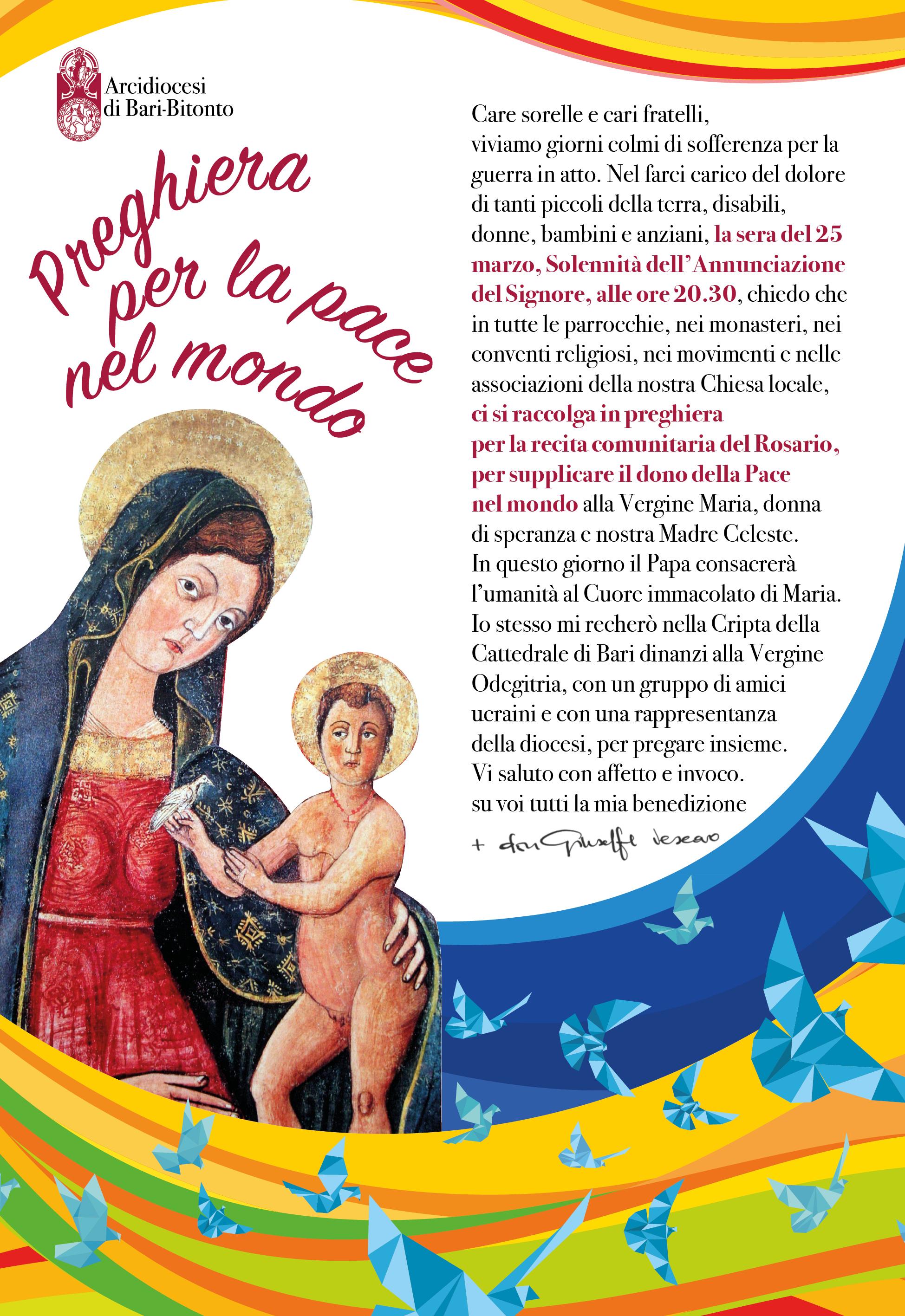 Preghiera Consacrazione Al Cuore Immacolato Di Maria Guarda la diretta. Preghiera per la Pace e Consacrazione al Cuore