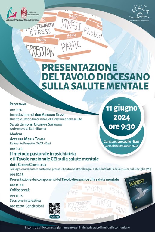 Presentazione del tavolo diocesano sulla salute mentale