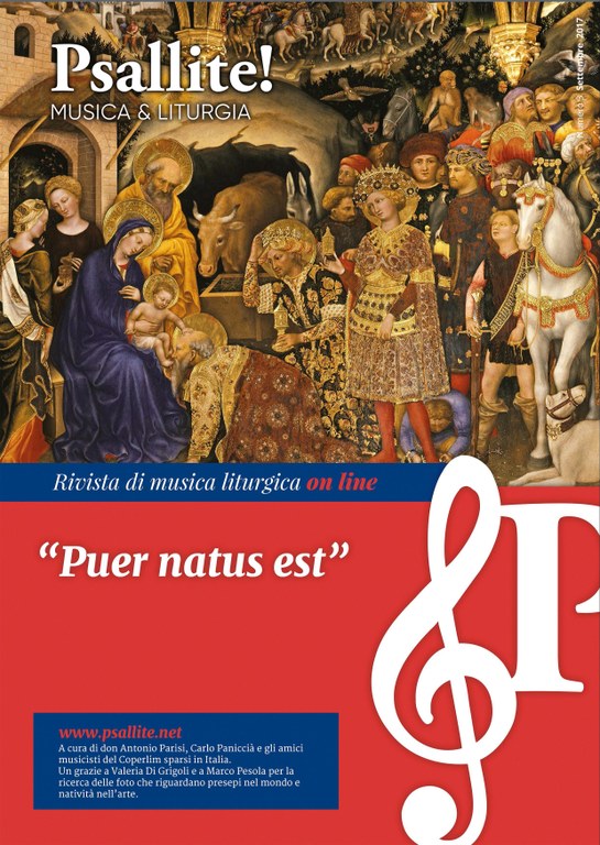 "Puer natus est". Nuovo numero di "Psallite"