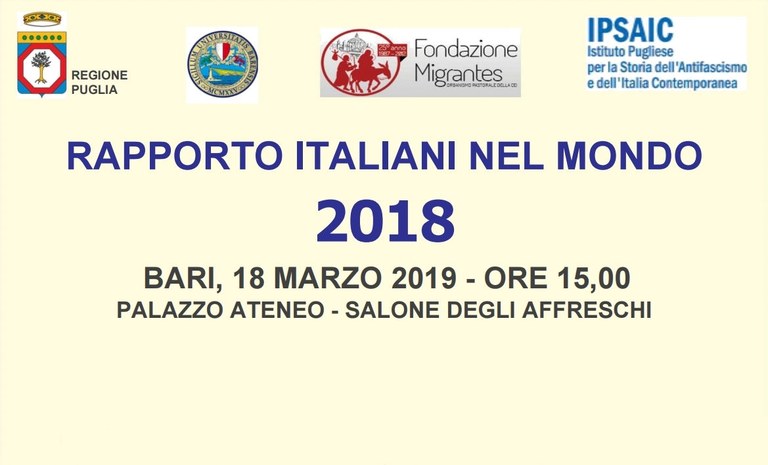 Rapporto Italiani nel Mondo 2018