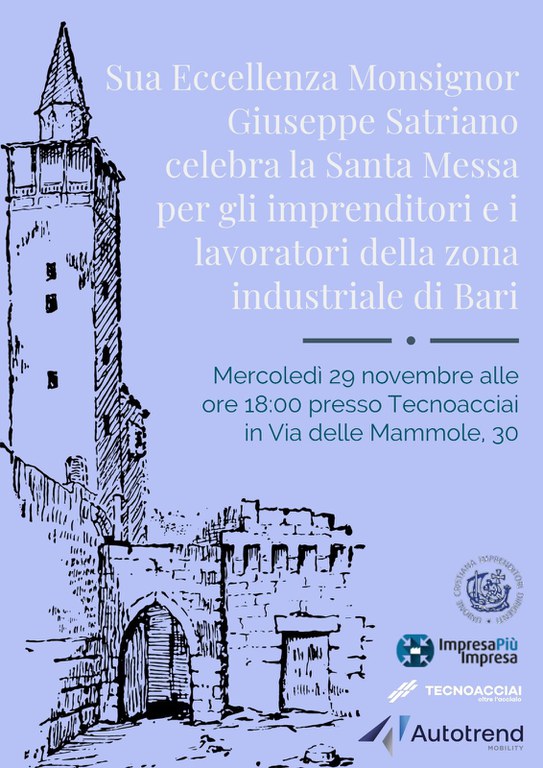 Santa Messa per Imprenditori e Lavoratori della zona industriale