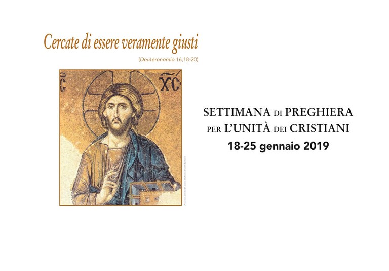 Settimana di Preghiera per l'unità dei Cristiani 2019
