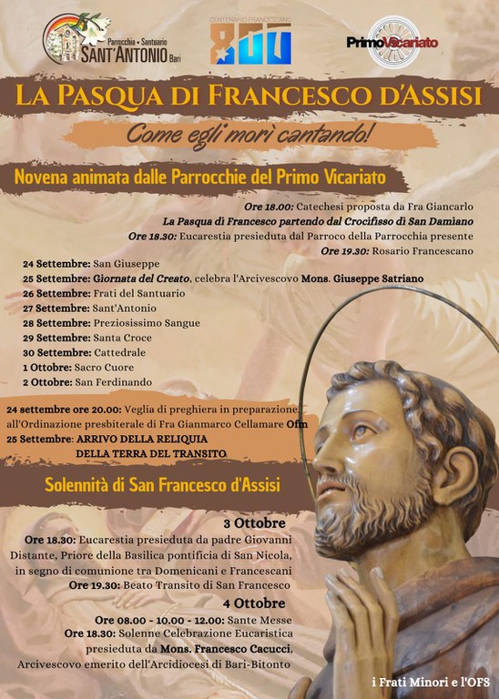 Si può morire cantando? Il primo vicariato celebra Francesco d'Assisi