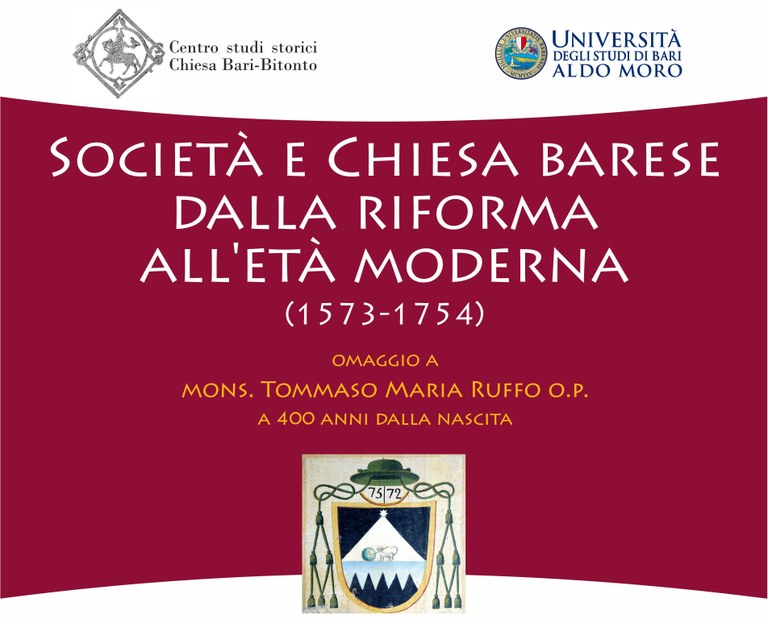 Società e Chiesa barese dalla controriforma all'età moderna