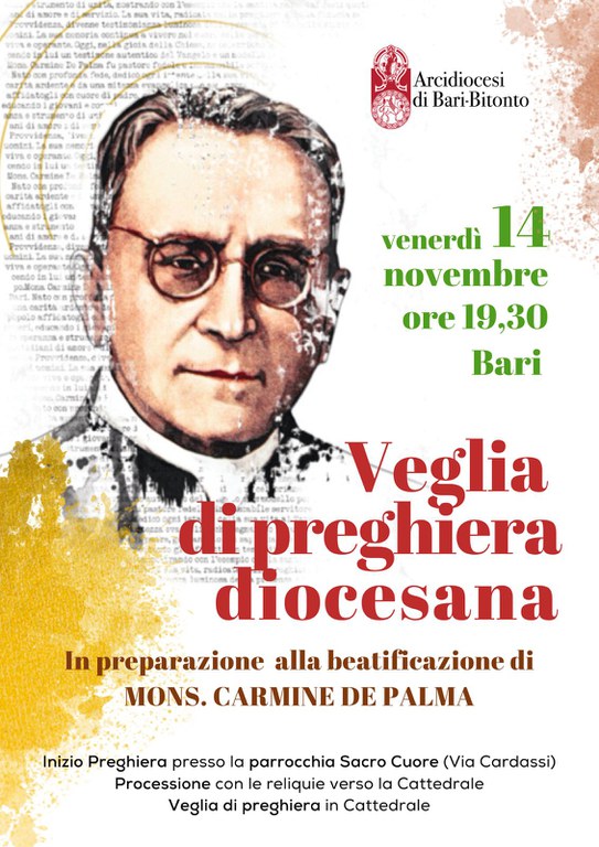 Veglia diocesana in preparazione alla beatificazione di don Carmine De Palma
