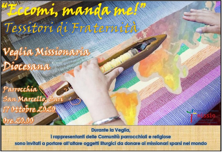 Veglia Missionaria e Giornata Missionaria Mondiale